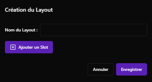 create layout popup